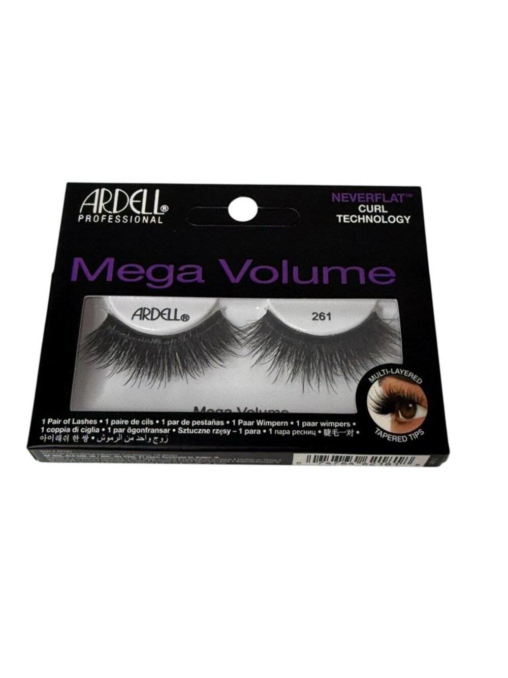 Ardell Mega Volume 261 False Eyelashes Dramatic 3D Curl
